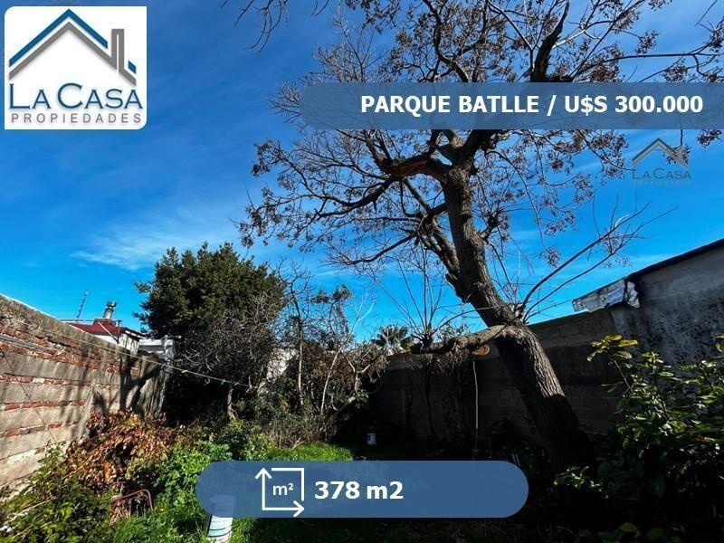 Venta de Terreno en Parque Batlle