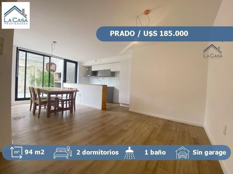 Venta de apartamento  2 Dormitorios en el Prado con Patio c
