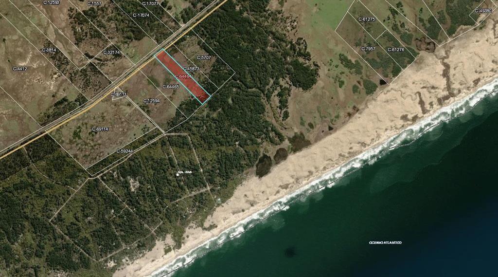 Venta Terreno10 ha sobre Ruta 10 en Oceanía del Polonio, Ro