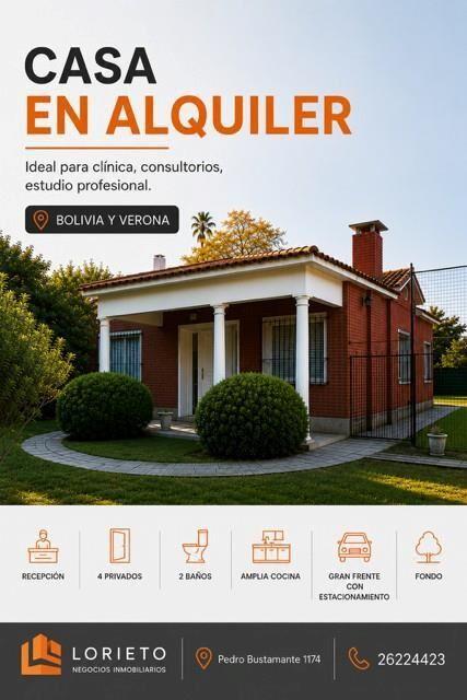Ideal clínica o salón de fiestas