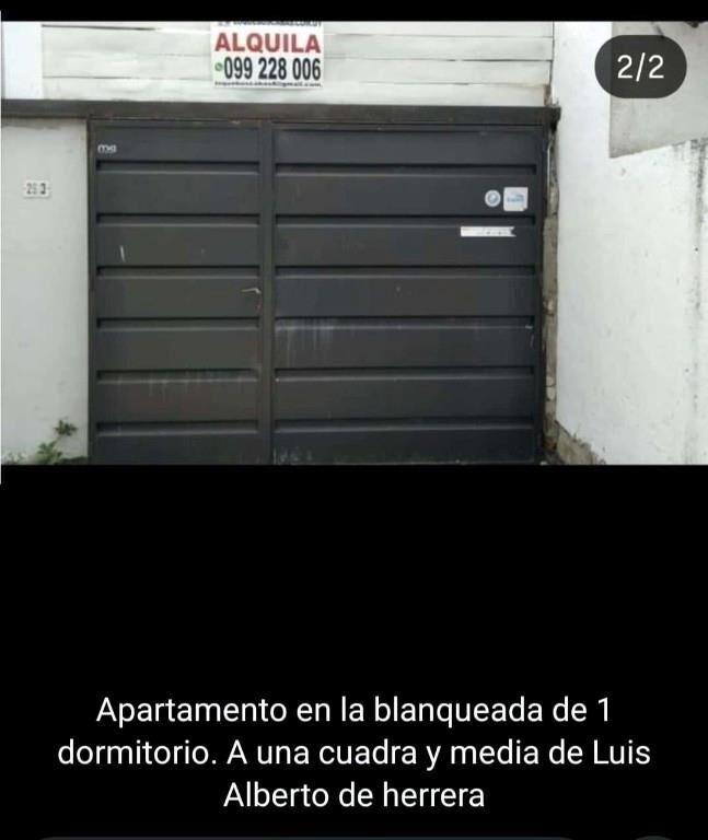 Apartamentos en alquiler , en la blanqueada.
