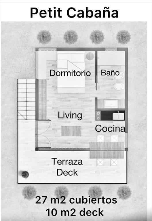 VENTA CABAÑA 1 DORMITORIO CARMELO, COLONIA