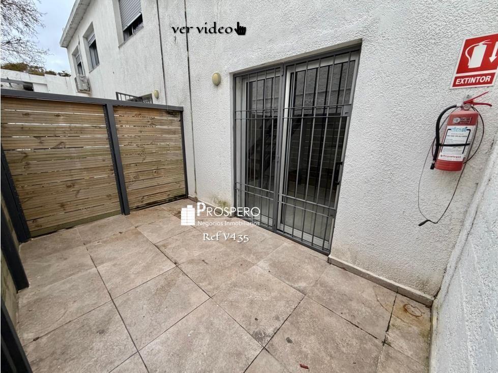 v435/2 alquiler duplex 1 dorm la comercial c/patio