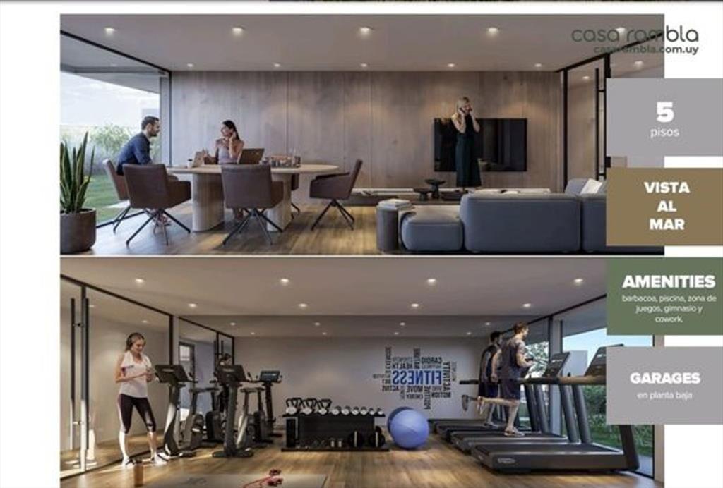 VENTA FRENTE A RAMBA SHANGRILA CON PATIO , 2 DORMI
