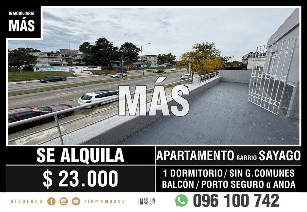 Apartamento Alquiler Sayago Montevideo iMas.uy LM *...