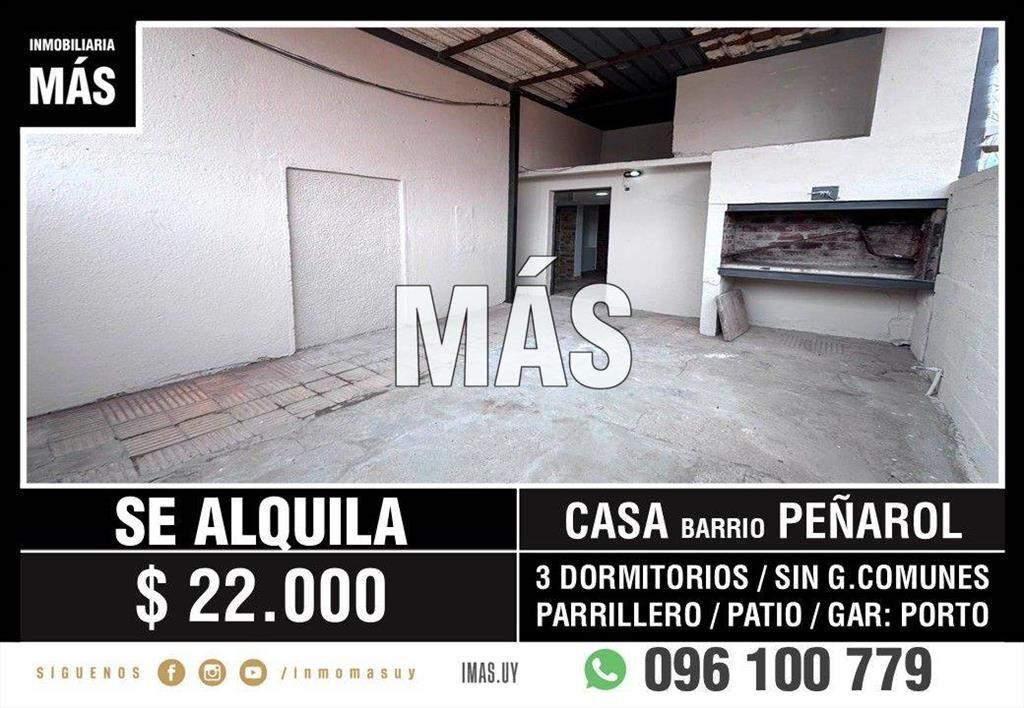 Casa Alquiler Peñarol Montevideo iMas.uy MC *...
