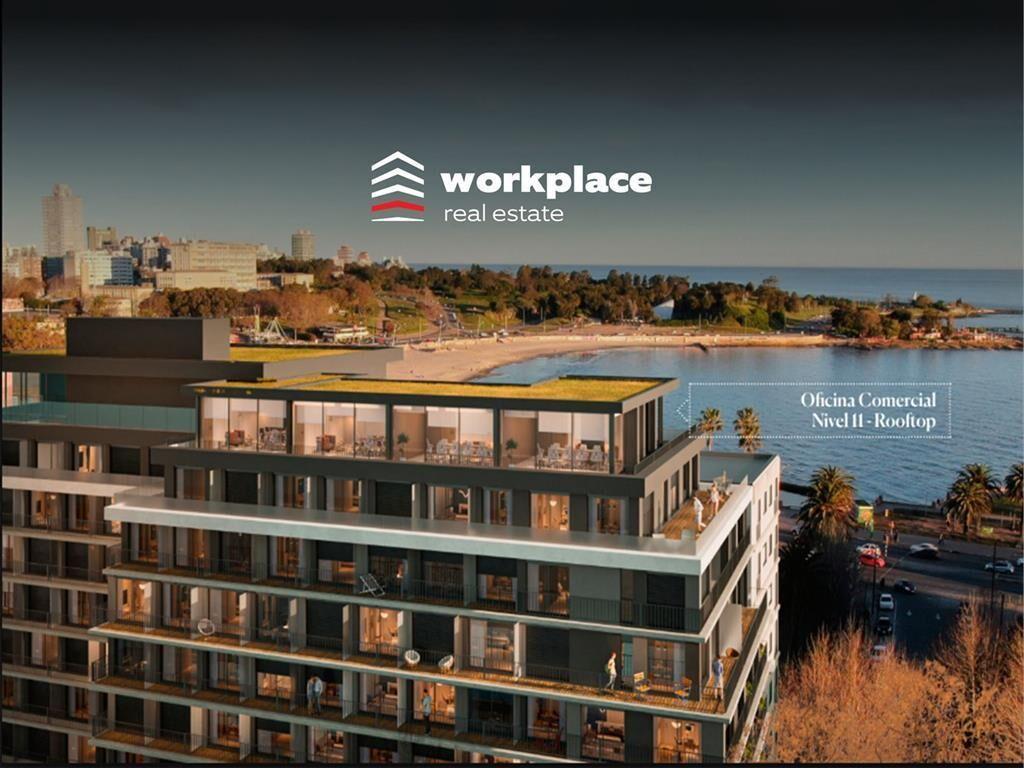 VENTA OFICINA PARQUE RODO, CON VISTA A RAMBLA, ESTRENE!!