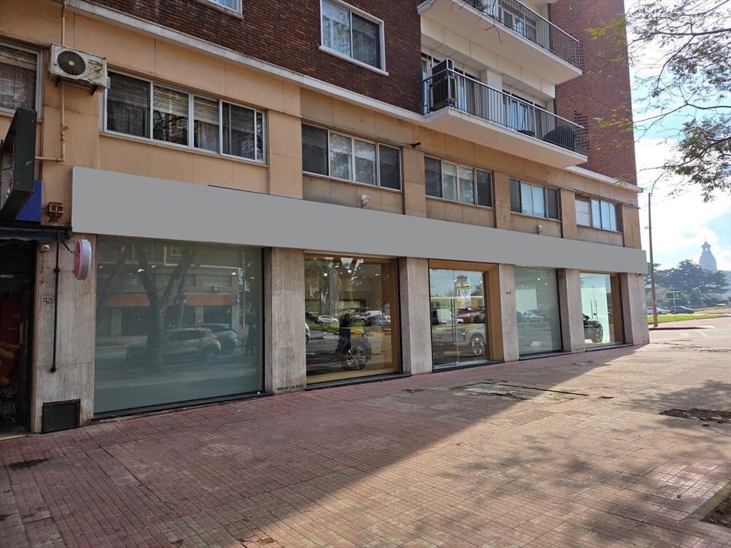 Gran esquina Libertador y Escobar, frente Palacio Legislati
