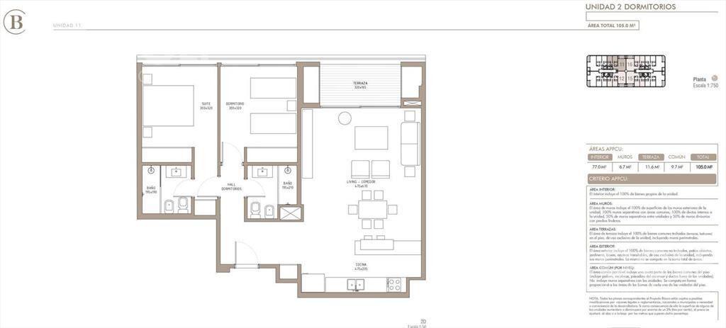 Venta Apartamento 2 Dormitorios con Terraza en Carrasco Boa