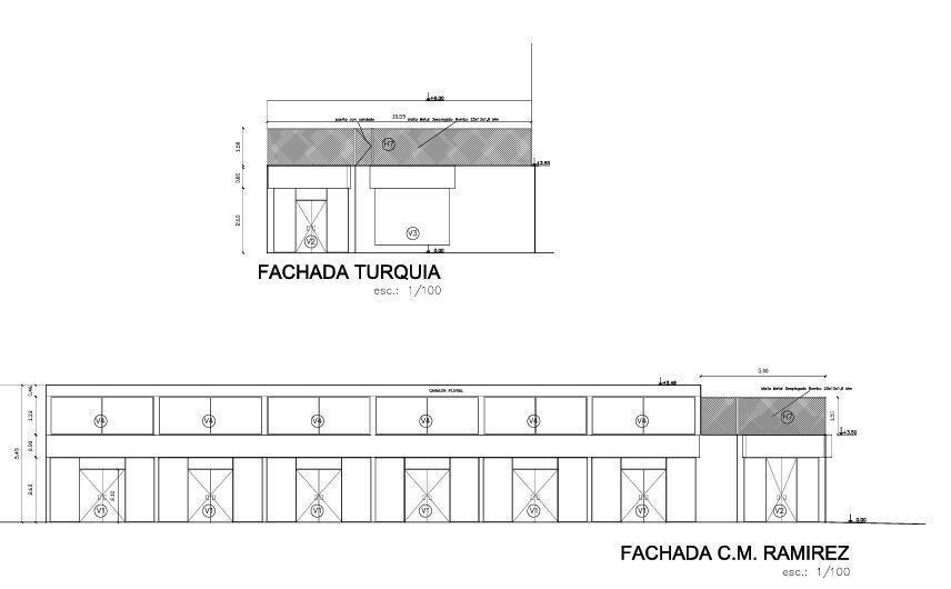 Carlos Ma Ramirez y Turquía, 73 m2, frente 4,5m, estrena !!