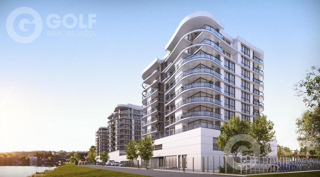 Venta de apartamento de 2 dormitorios con vista al lago en
