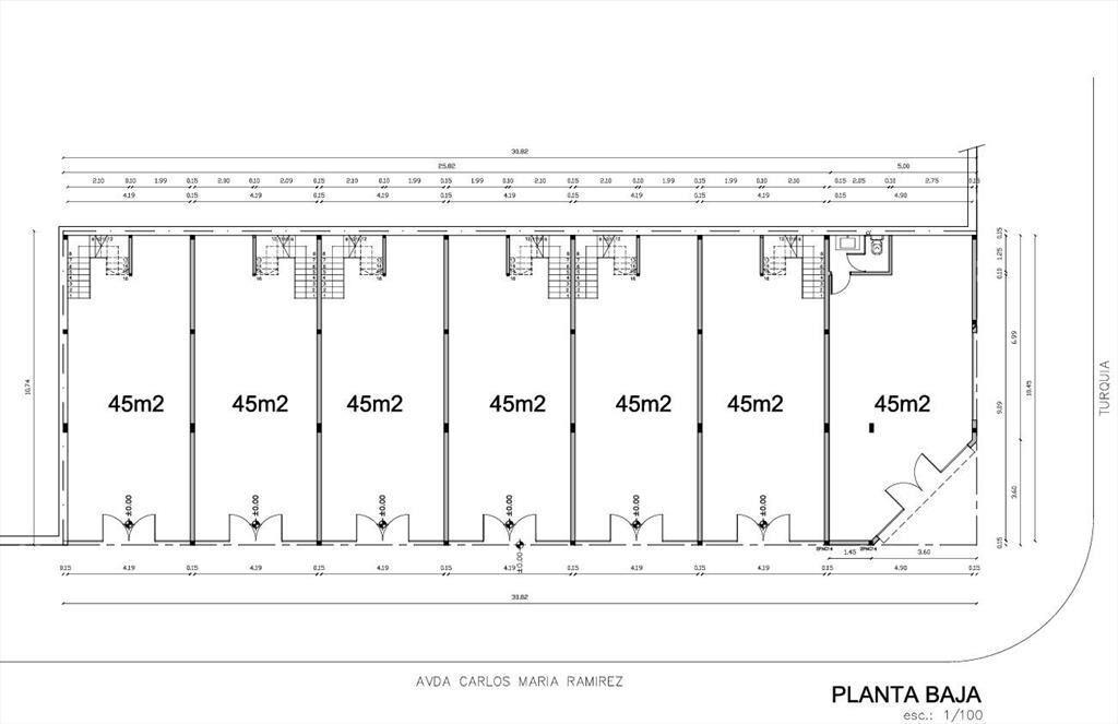 Carlos María Ramirez y Turquía, 150 m2 , 9 mts de frente !!
