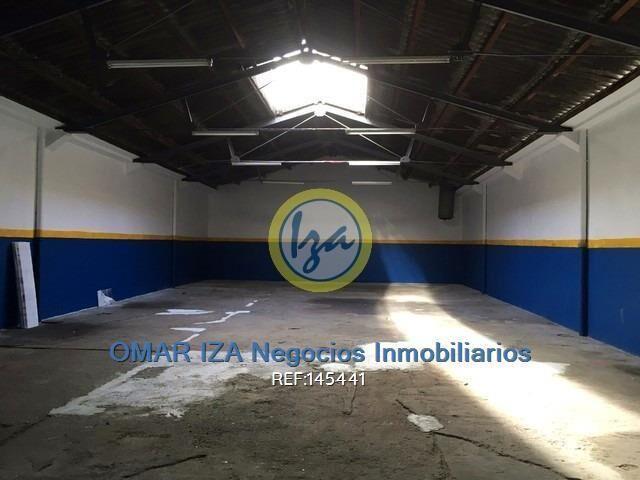 Venta con renta local industrial galpon deposito