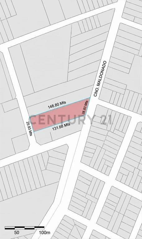 Venta /Gran terreno nivelado 3.465 M2 Sobre Cno. Maldonad...