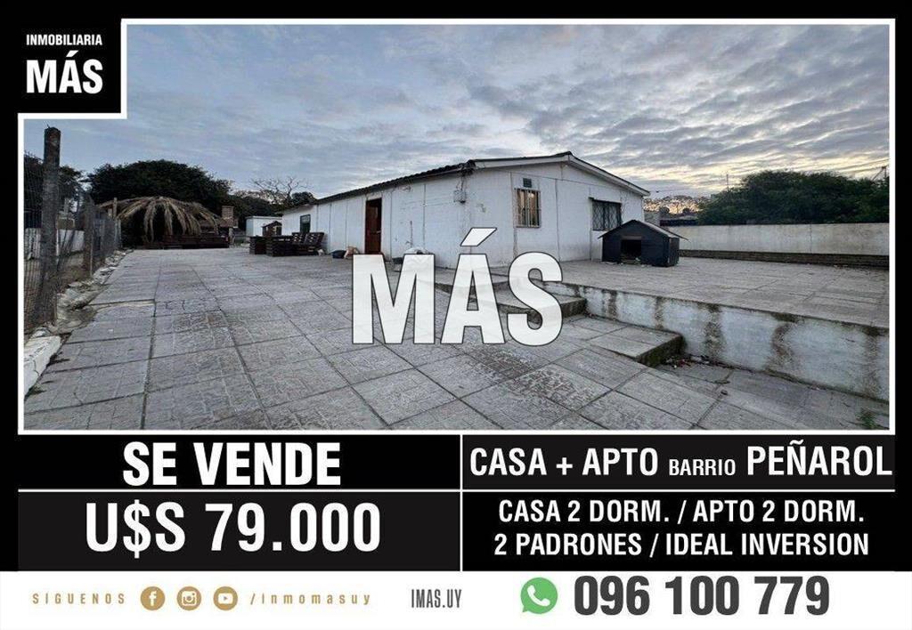 Casa Venta Peñarol Montevideo iMas.uy MC *...