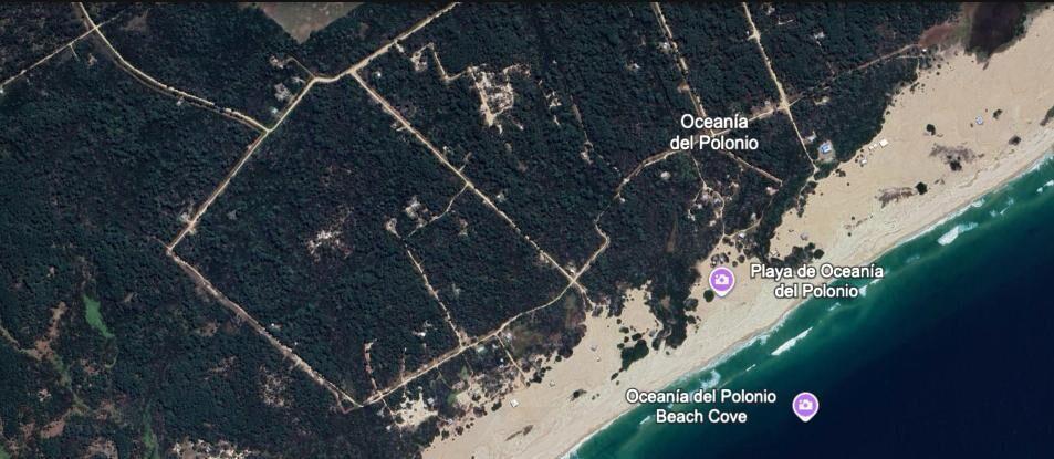 Terreno en Oceanía del Polonio a 300 metros de la playa