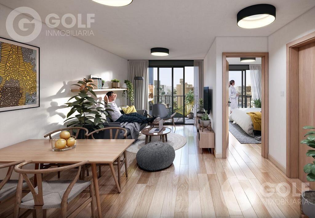Venta apartamento 1 dormitorio con parrillero en Parque Rod