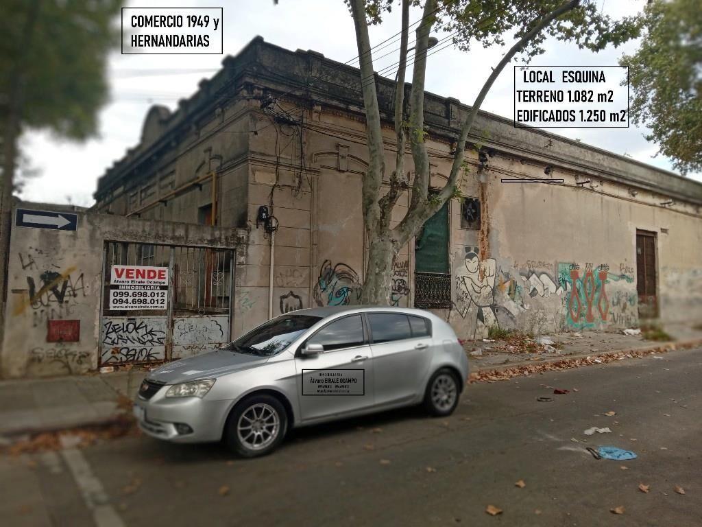# COMERCIO 1949 y HERNANDARIAS LOCAL ESQUINA 1.250 m2