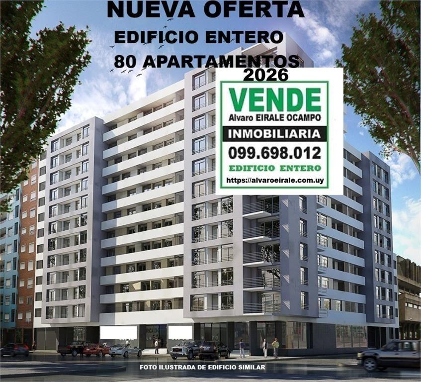 * EDIFICIO 80 APARTAMENTOS con PARKING