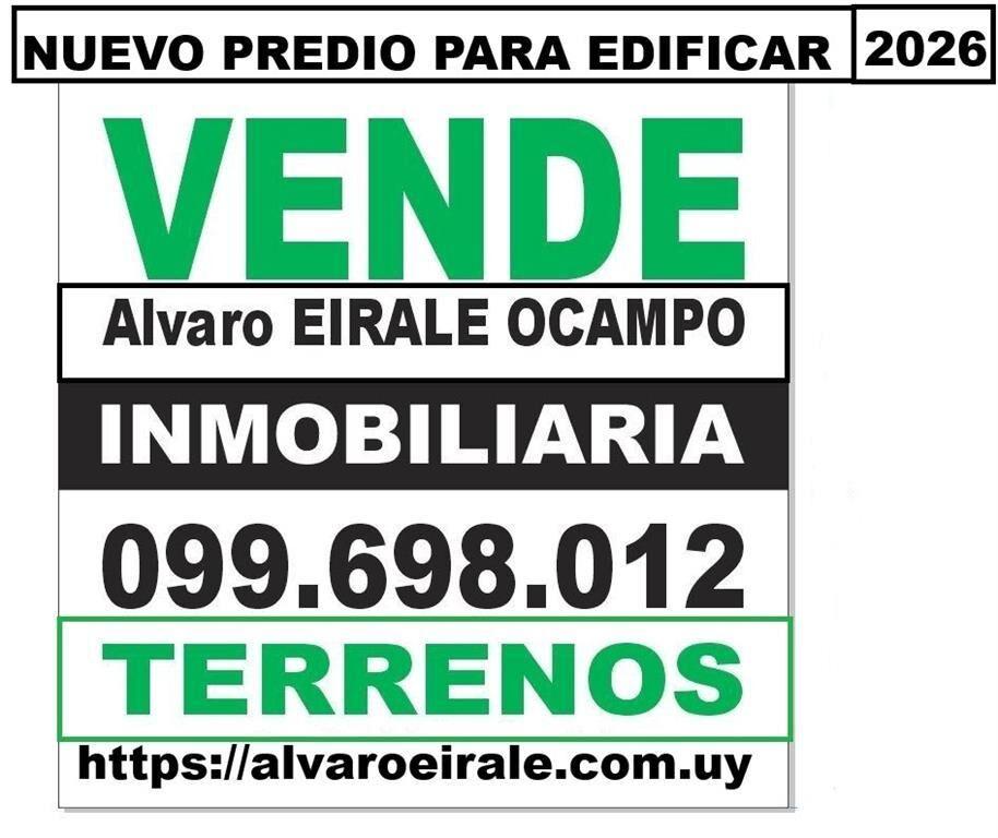 * ZONA A N V 8 OCTUBRE y L.A. HERRERA 1.900 m2 Altura 27mt