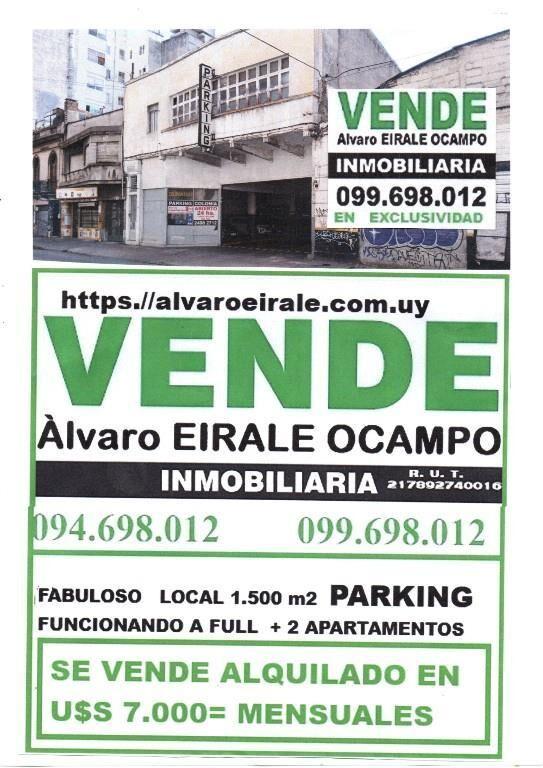 * PARKING PARA INVERSOR SE VENDE ALQUILADO U$S 7.000=