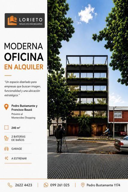 Estrena en Setiembre. Moderno edificio para oficinas