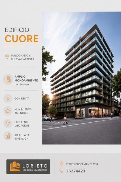 Moderno edificio. Con renta