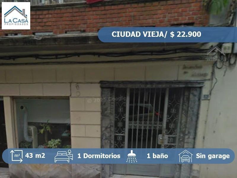 Alquiler Apartamento de 1 Dormitorio en Ciudad Vieja