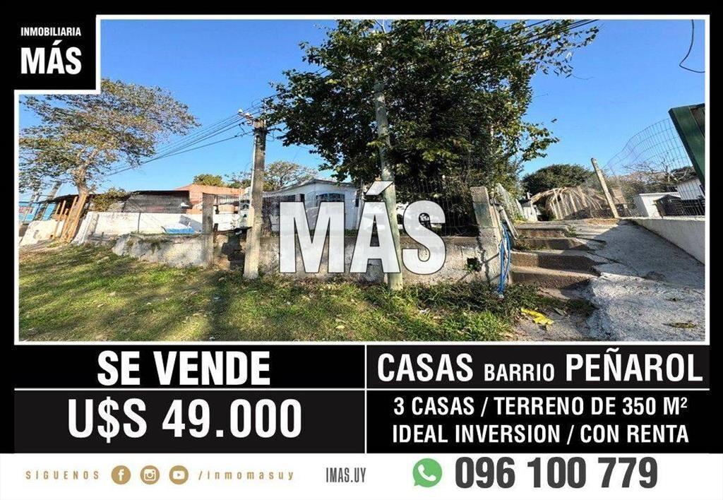 3 Casas Alquiladas en Venta Peñarol Montevideo iMas.uy MC...