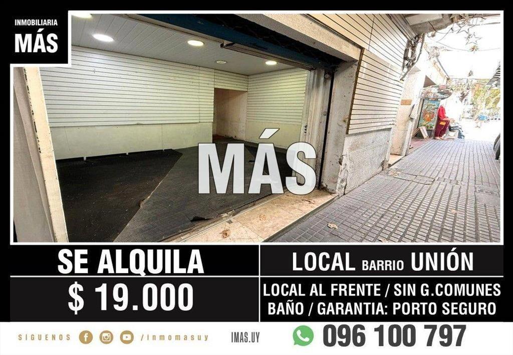 Local Comercial Alquiler Unión Montevideo iMas.uy MA *...