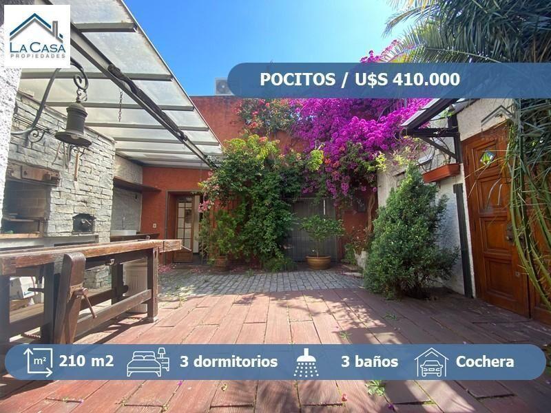 Venta de Casa de 3 dormitorios y garage en Pocitos