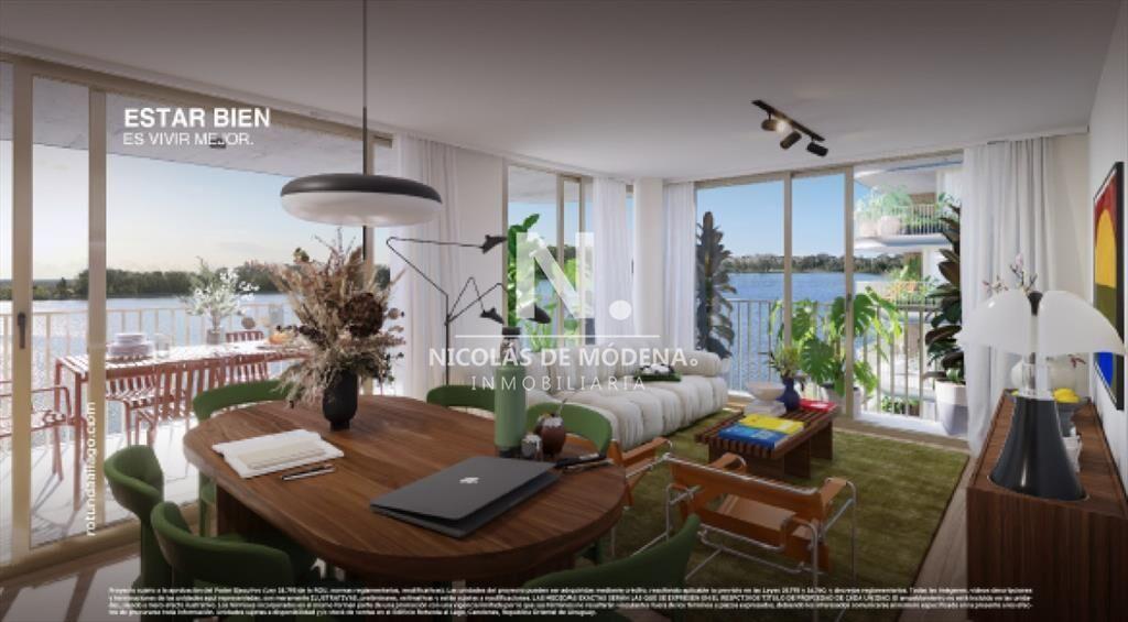 Moderno Apartamento de 1 Dormitorio con vista al