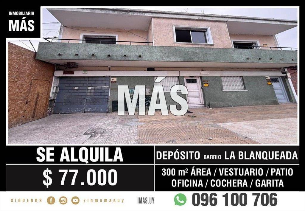 Depósito Alquiler La Blanqueada Montevideo iMas.uy R *...