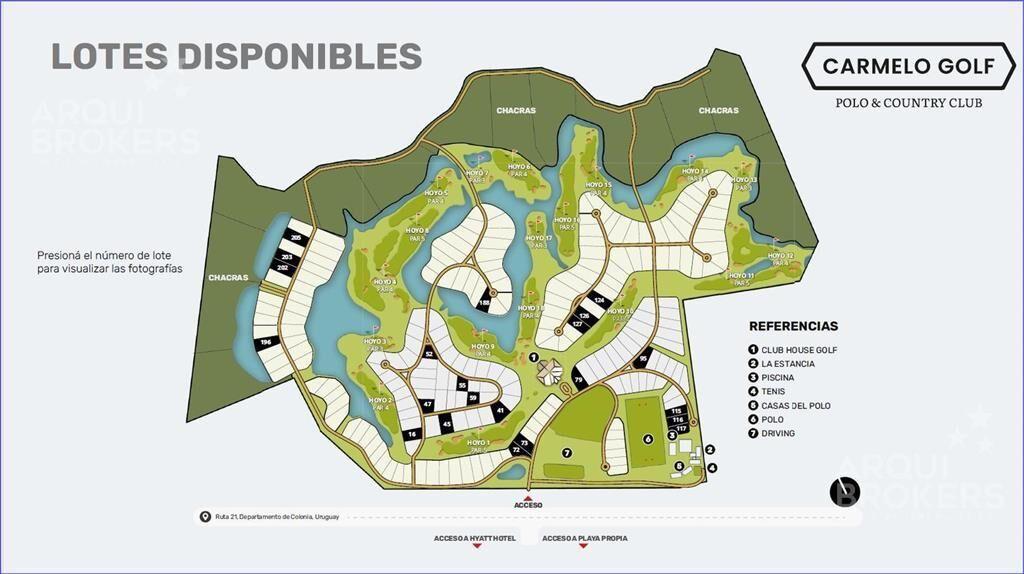 Terreno en venta en barrio privado en Carmelo - L79