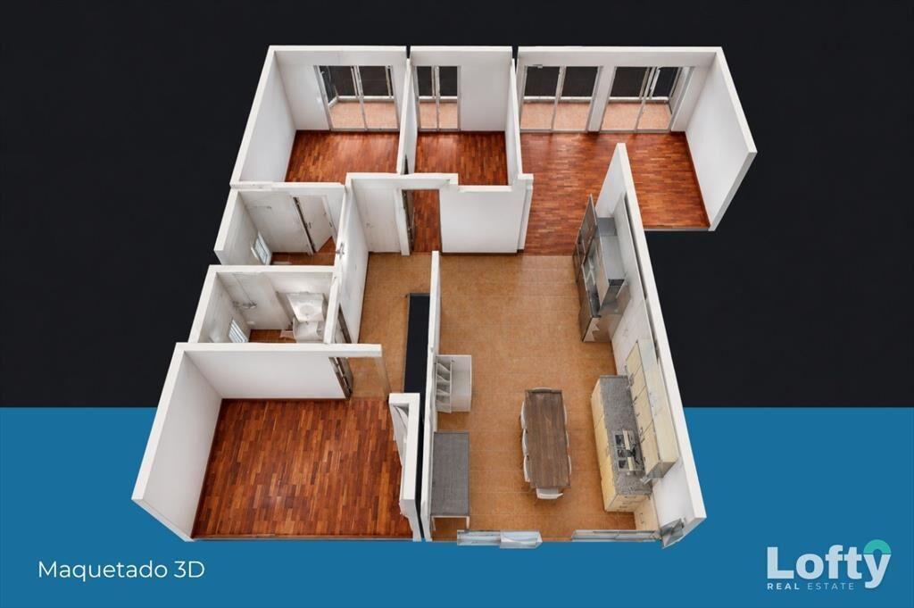 Apartamento en Venta Parque Rodó / Punta Carretas 3 Dorm...