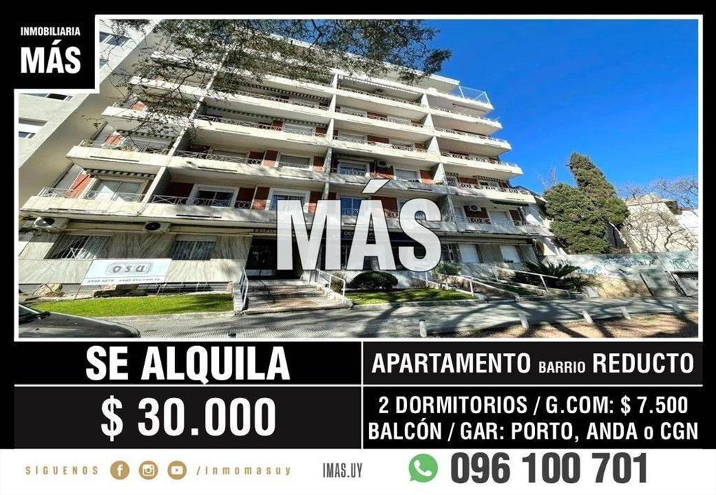Apartamento Alquiler Reducto Montevideo iMas.uy L *...