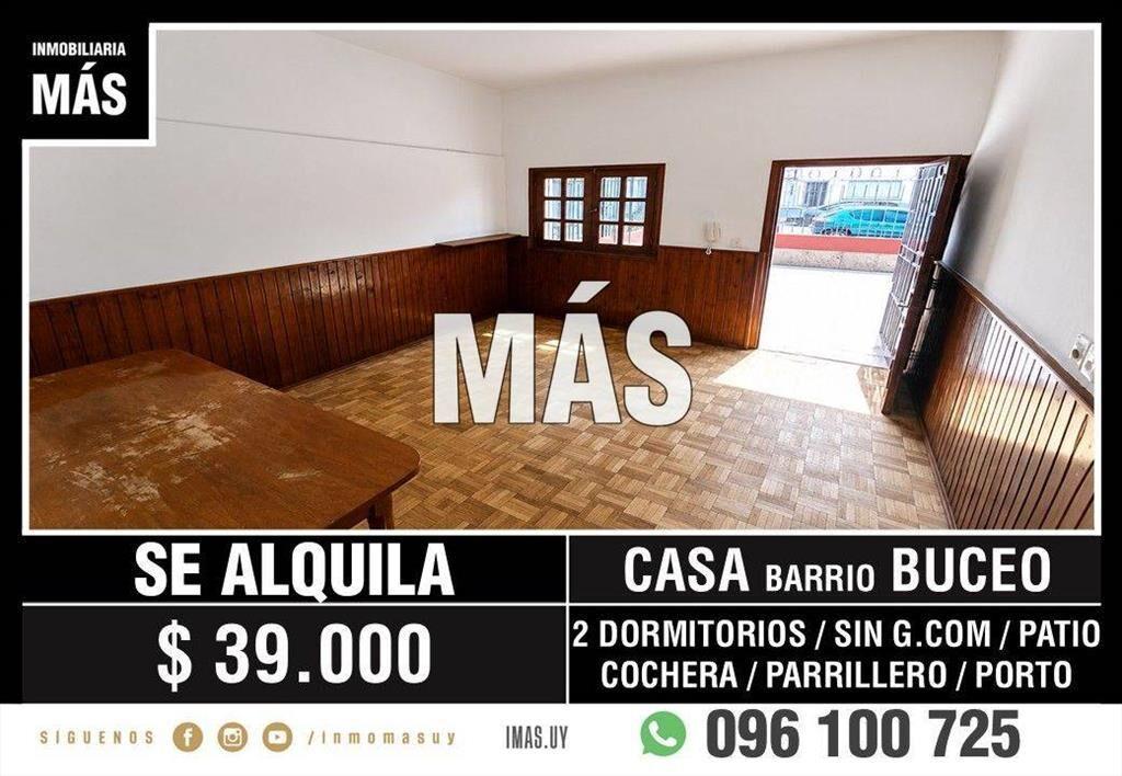 Casa Alquiler 2 dormitorios Cochera Malvín Montevideo iMa...