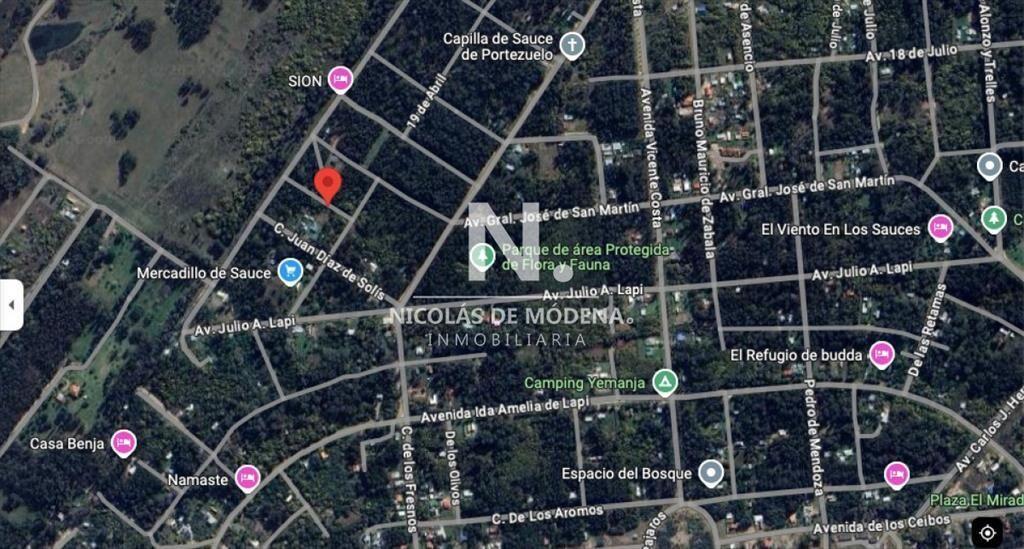 Vende terreno en sauce de portezuelo, Punta del