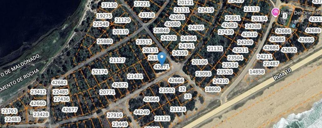 VENTA TERRENO 1700 m Edificables en LAGUNA GARZÓN - EL CARA