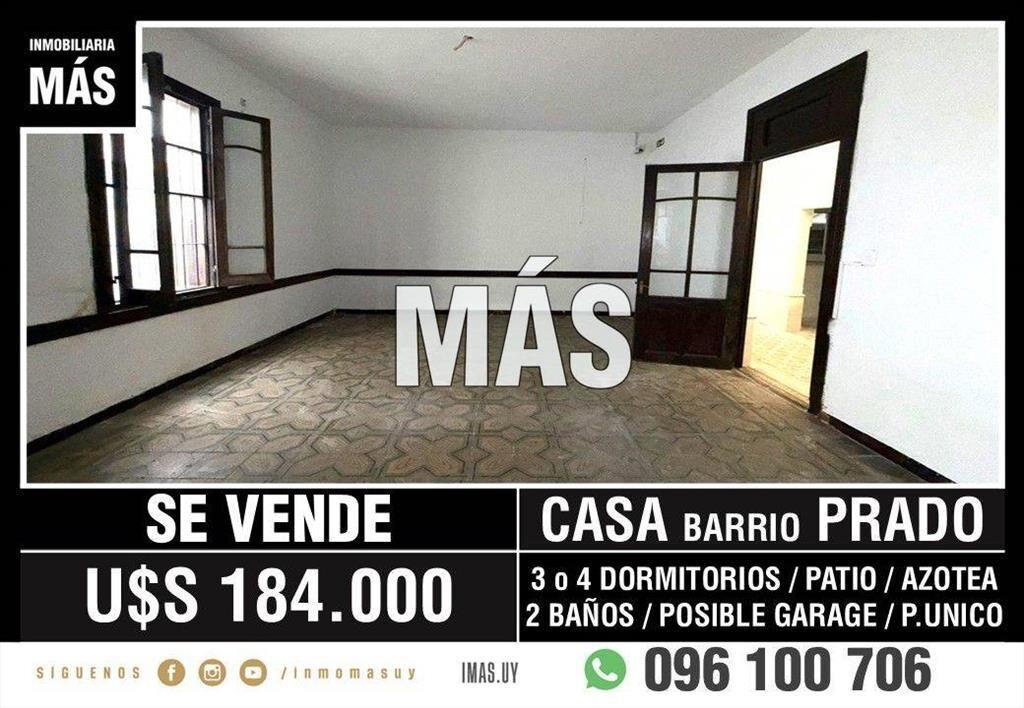 Casa Venta Padrón Único Reducto Montevideo iMas.uy R...