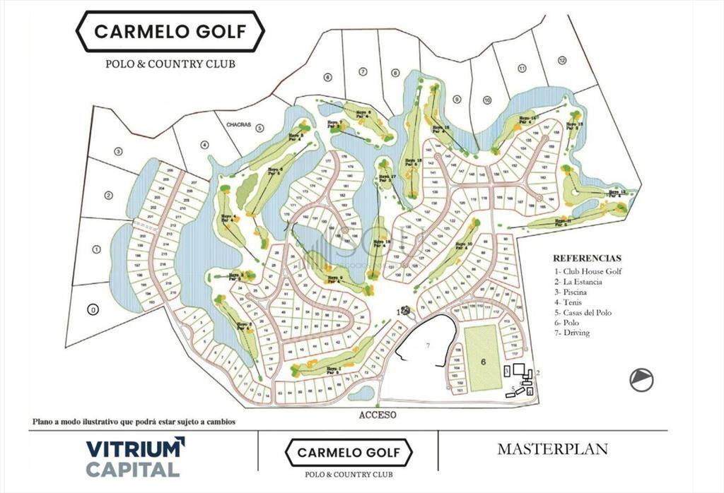 Venta de lotes en barrio privado Carmelo, Colonia