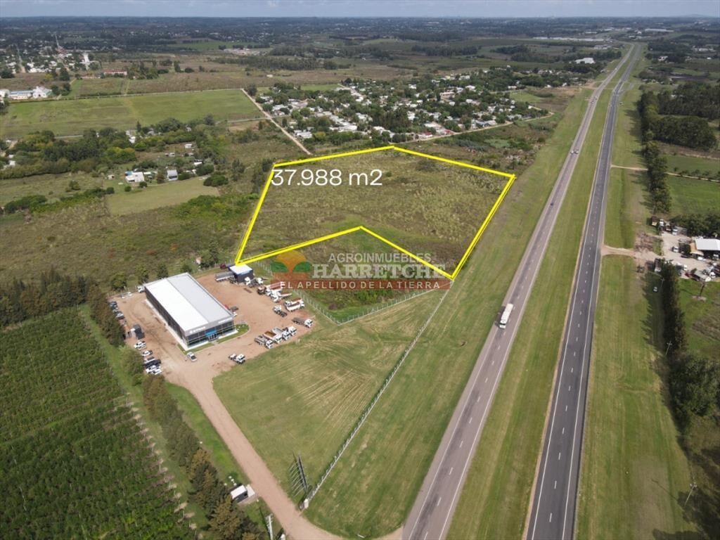 Terreno en venta 37.988 m2 suburbanos sobre ruta
