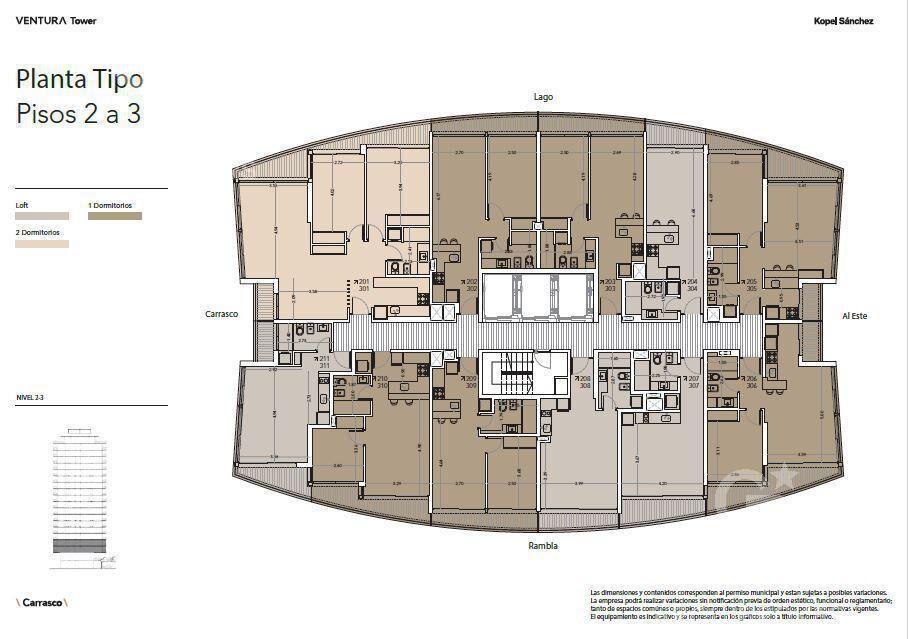 Apartamento 1 dormitorio en alquiler en Barra de Carrasco