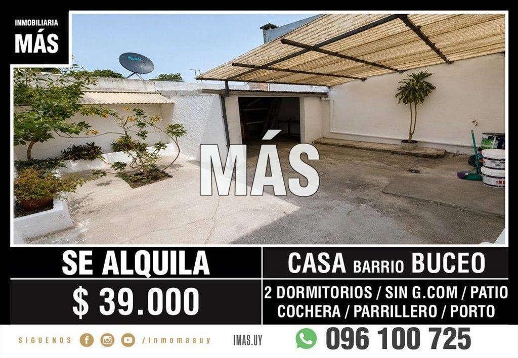 Casa Alquiler 2 dormitorios Cochera Montevideo iMas.uy LC...
