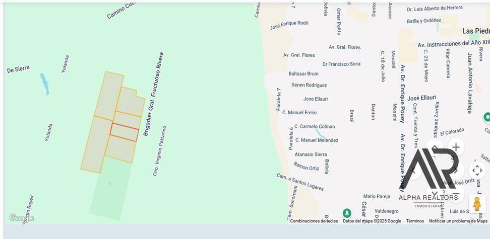 Campo en venta de 25000m2 ubicado en Las Piedras