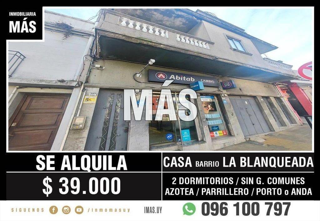 Casa Alquiler La Blanqueada Montevideo iMas.uy MA *...