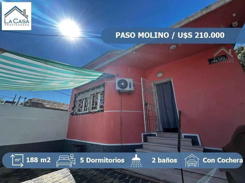 Venta Casa 5 Dormitorios, 2 baños, Parrillero, Cochera y Pa