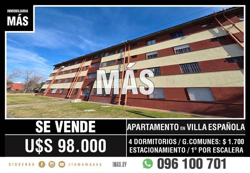 Apartamento Venta Villa Española Montevideo iMas.uy L *...