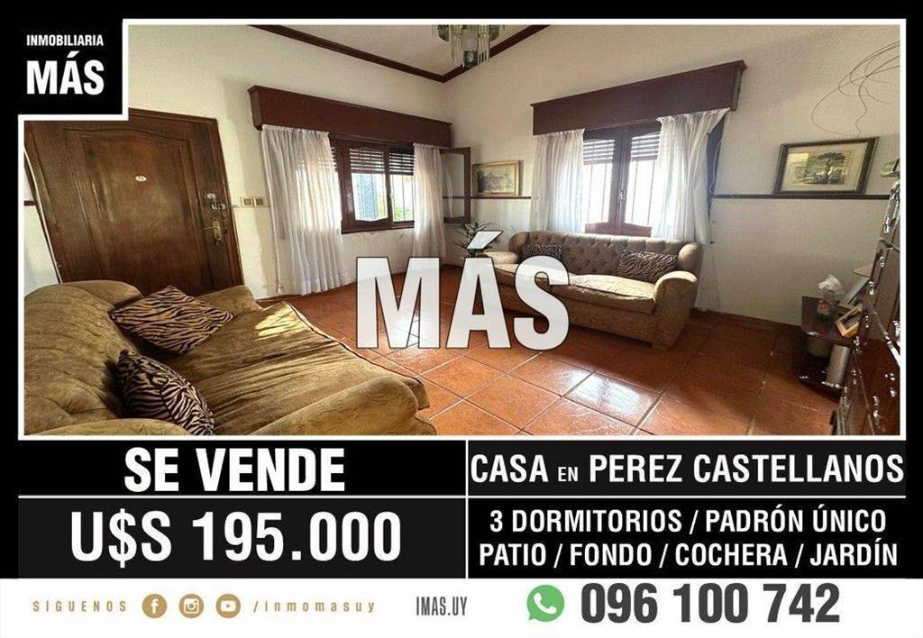 Casa Venta Cochera Padrón Único Montevideo iMas.uy LM...