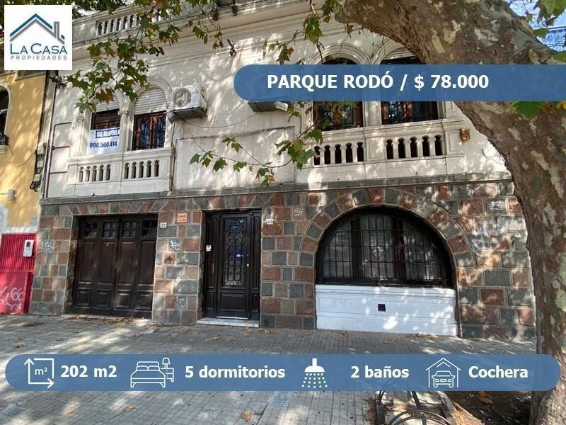 Casa en alquiler en Parque Rodó